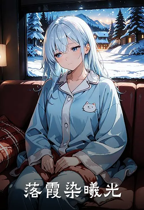 落霞染曦光