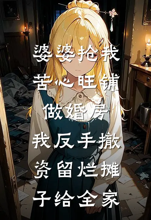 婆婆抢我苦心旺铺做婚房，我反手撤资留烂摊子给全家