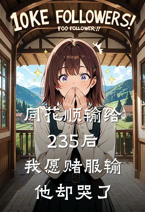 同花顺输给235后，我愿赌服输他却哭了