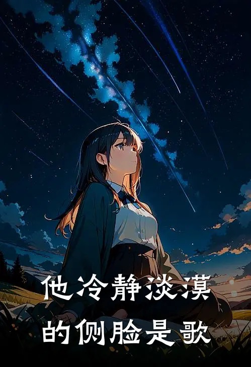 他冷静淡漠的侧脸是歌