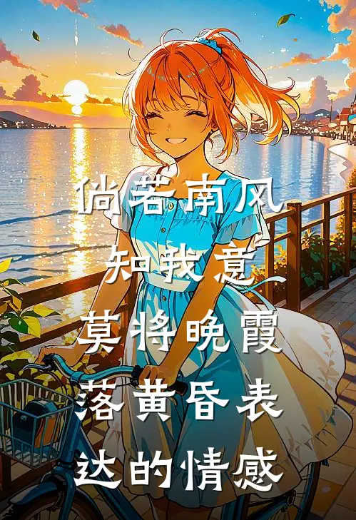倘若南风知我意,莫将晚霞落黄昏表达的情感