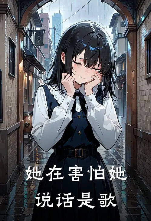 她在害怕她说话是歌