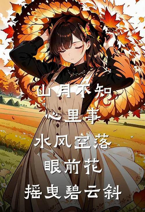 山月不知心里事,水风空落眼前花,摇曳碧云斜