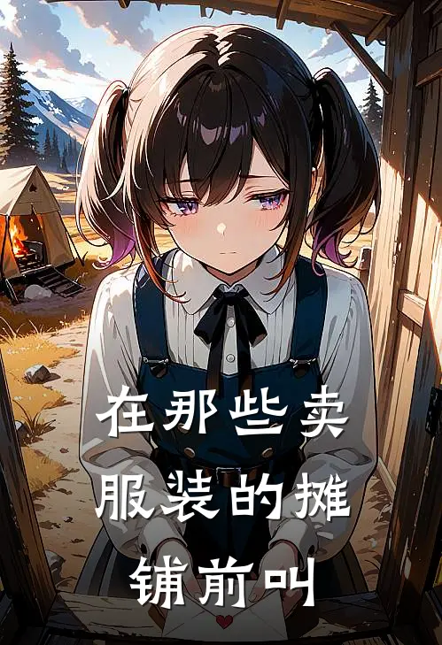 在那些卖服装的摊铺前叫