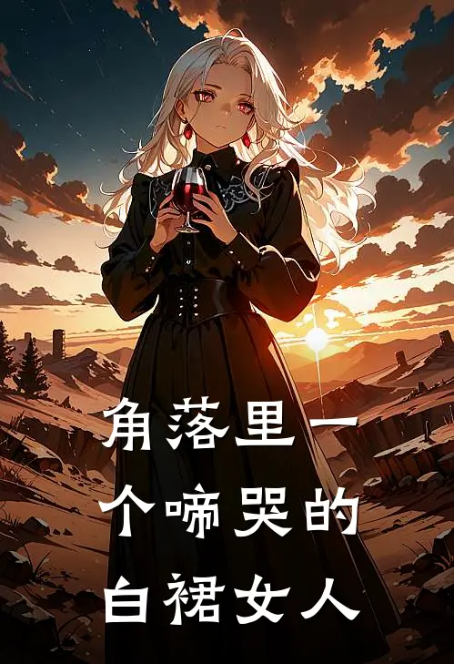角落里一个啼哭的白裙女人