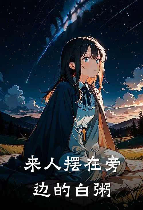 来人摆在旁边的白粥