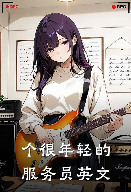 个很年轻的服务员英文