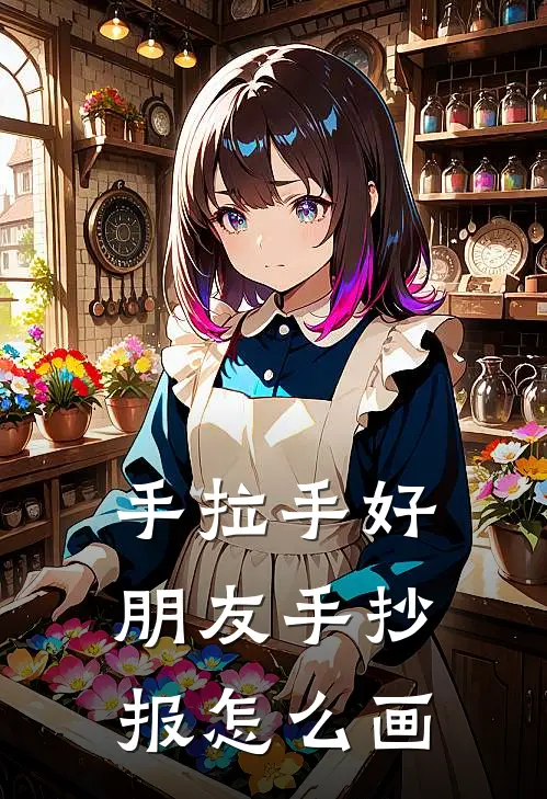 手拉手好朋友手抄报怎么画