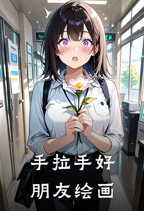手拉手好朋友绘画