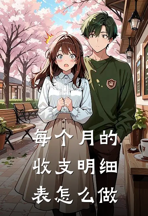 每个月的收支明细表怎么做