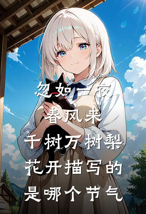 忽如一夜春风来,千树万树梨花开描写的是哪个节气