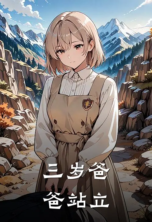 三岁爸爸站立