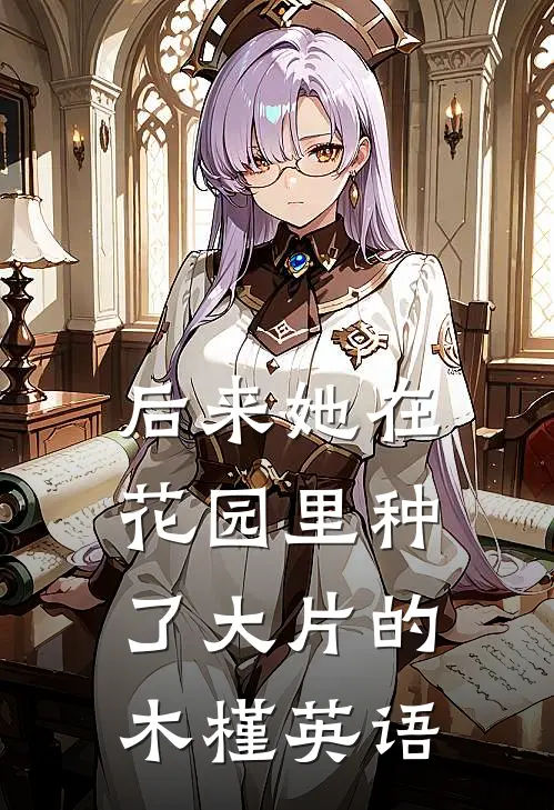 后来她在花园里种了大片的木槿英语