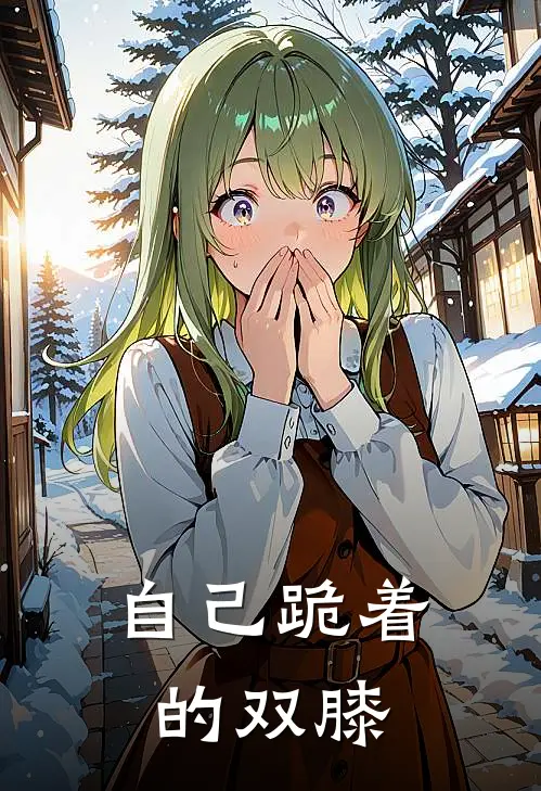 自己跪着的双膝