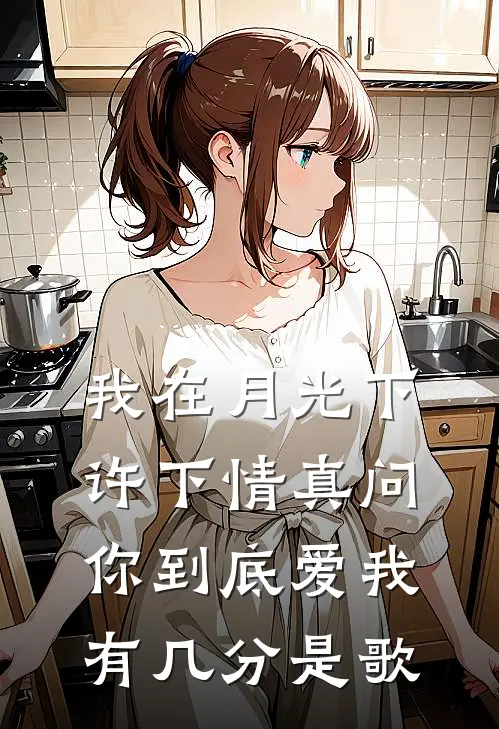 我在月光下许下情真 问你到底爱我有几分是歌