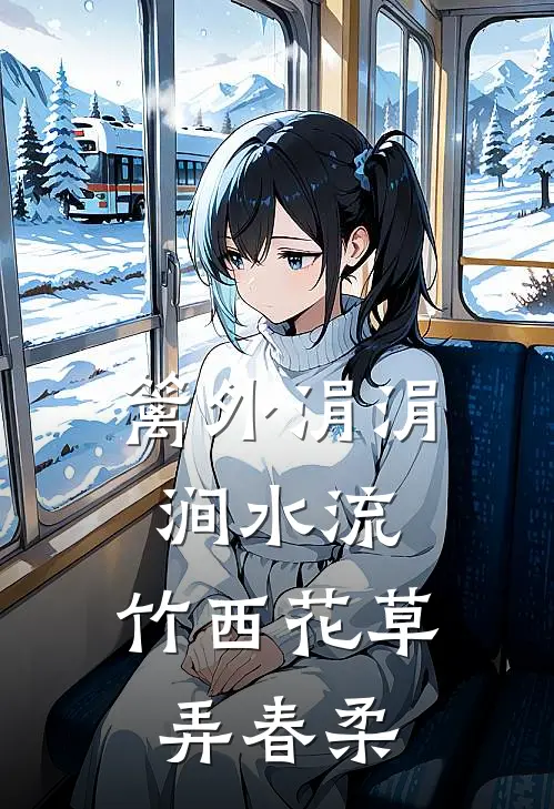 篱外涓涓涧水流,竹西花草弄春柔
