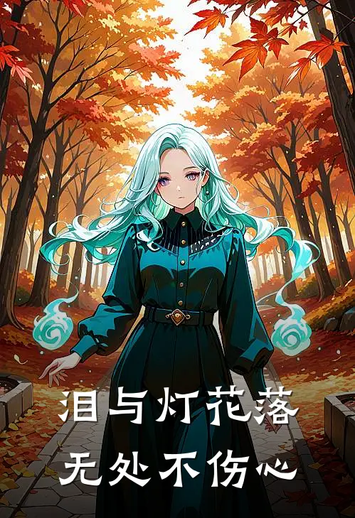 泪与灯花落,无处不伤心