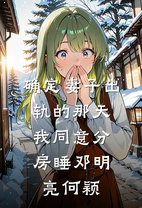 确定妻子出轨的那天，我同意分房睡邓明亮何颖