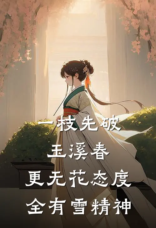 一枝先破玉溪春,更无花态度,全有雪精神