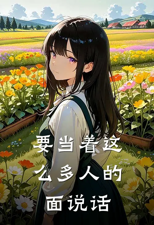 要当着这么多人的面说话