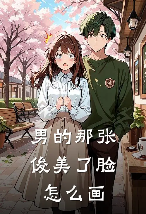 男的那张俊美了脸怎么画