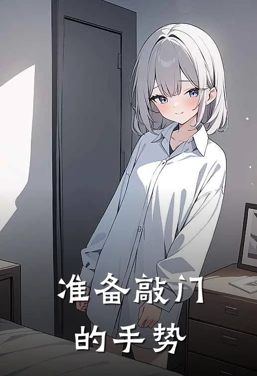 准备敲门的手势