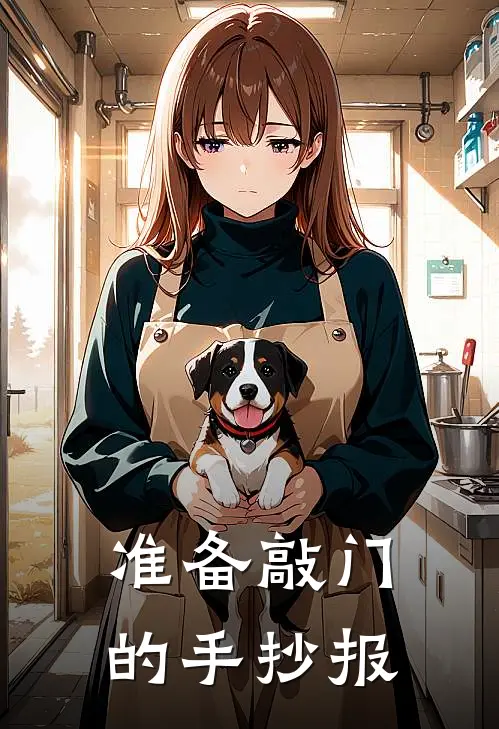 准备敲门的手抄报