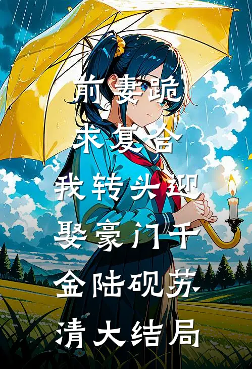 前妻跪求复合，我转头迎娶豪门千金陆砚苏清大结局