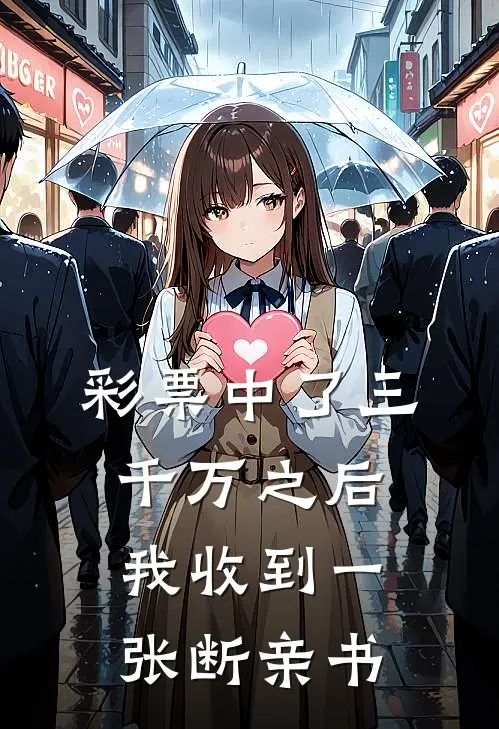 彩票中了三千万之后，我收到一张断亲书