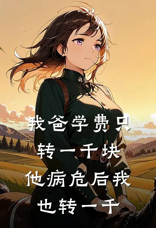 我爸学费只转一千块,他病危后我也转一千了