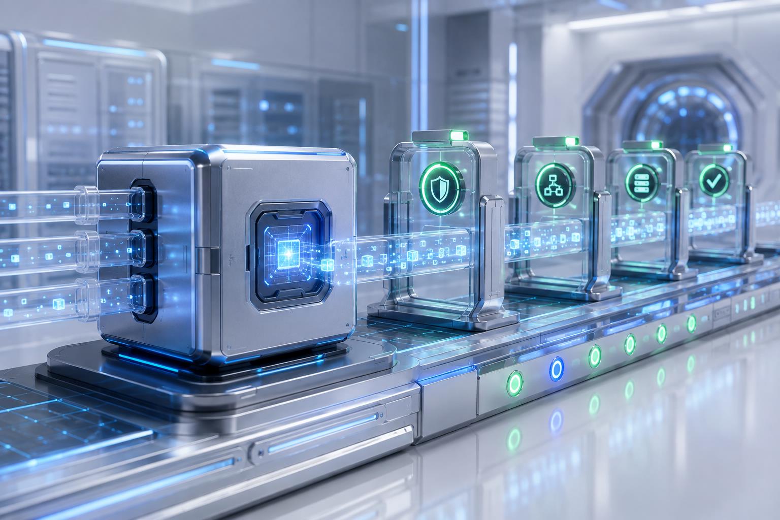 API中转站连通测试 3D 科技渲染
