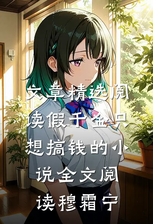 文章精选阅读假千金只想搞钱的小说全文阅读穆霜宁