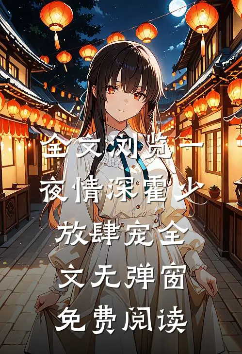 全文浏览一夜情深霍少放肆宠全文无弹窗免费阅读
