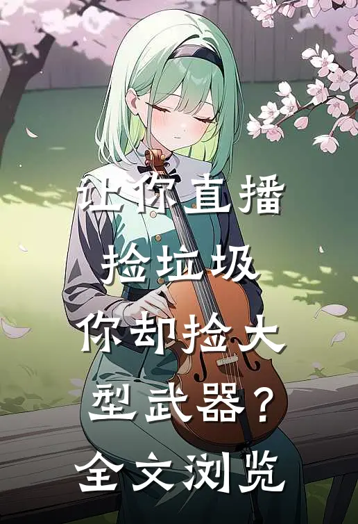 让你直播捡垃圾,你却捡大型武器?全文浏览
