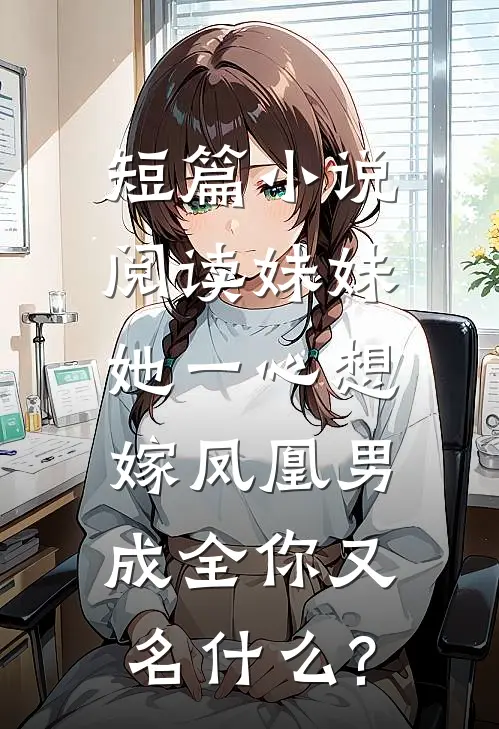 短篇小说阅读妹妹她一心想嫁凤凰男,成全你又名什么?