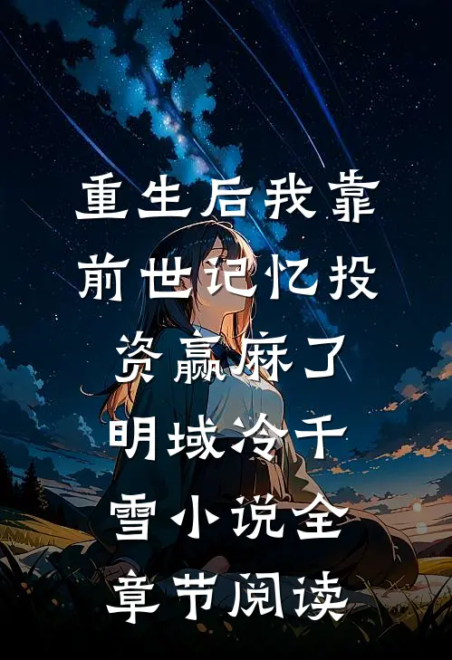 重生后我靠前世记忆投资赢麻了明域冷千雪小说全章节阅读
