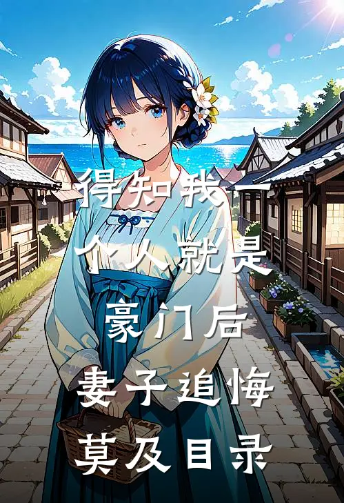 得知我一个人就是豪门后，妻子追悔莫及目录
