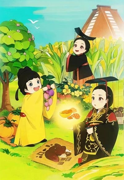 烟火纷纷照明月