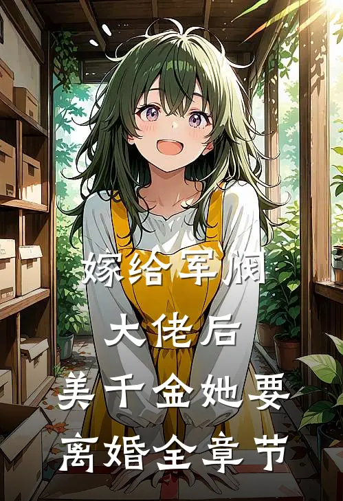 嫁给军阀大佬后,美千金她要离婚全章节免费阅读
