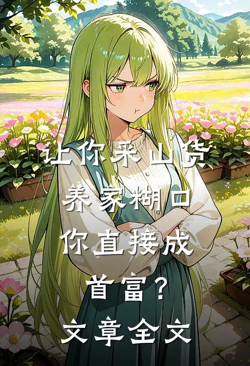 让你采山货养家糊口，你直接成首富？文章全文