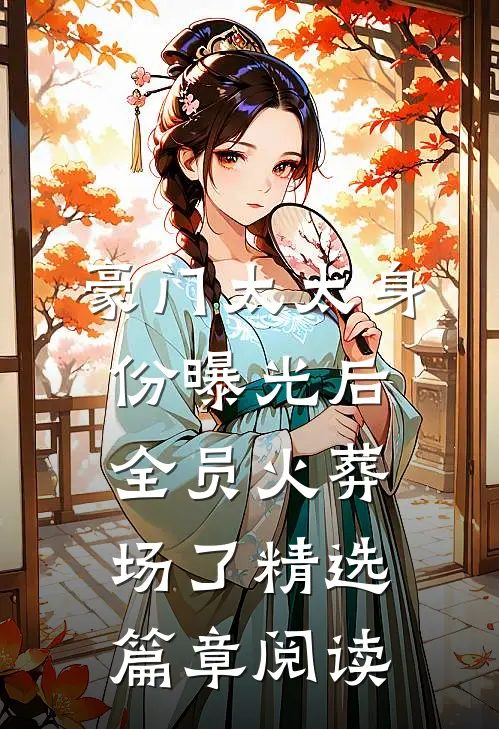 豪门太太身份曝光后，全员火葬场了精选篇章阅读