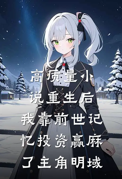 高质量小说重生后,我靠前世记忆投资赢麻了主角明域
