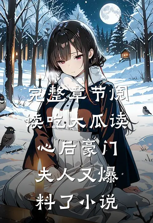完整章节阅读吃大瓜读心后豪门夫人又爆料了小说