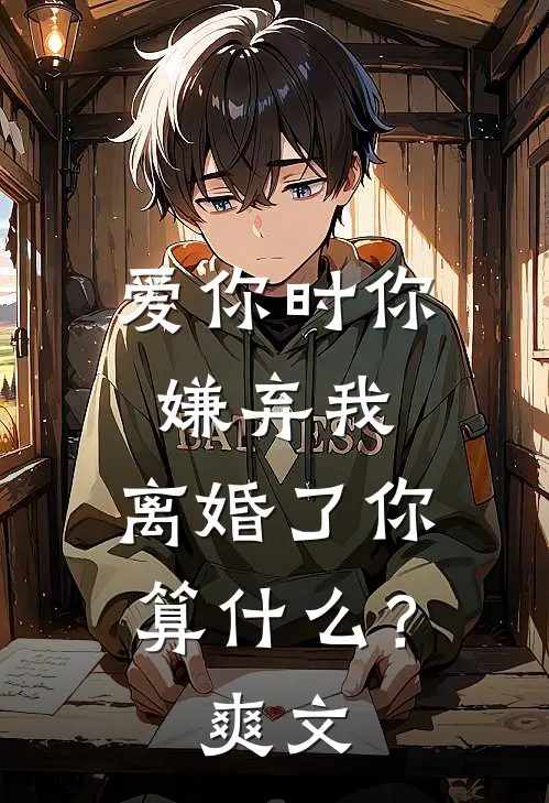 爱你时你嫌弃我,离婚了你算?爽文在线阅读