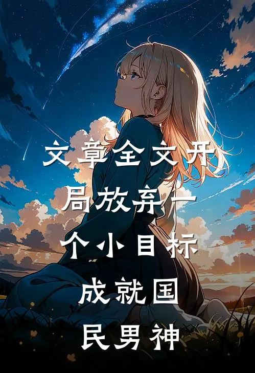 文章全文开局放弃一个小目标,成就国民男神的女主