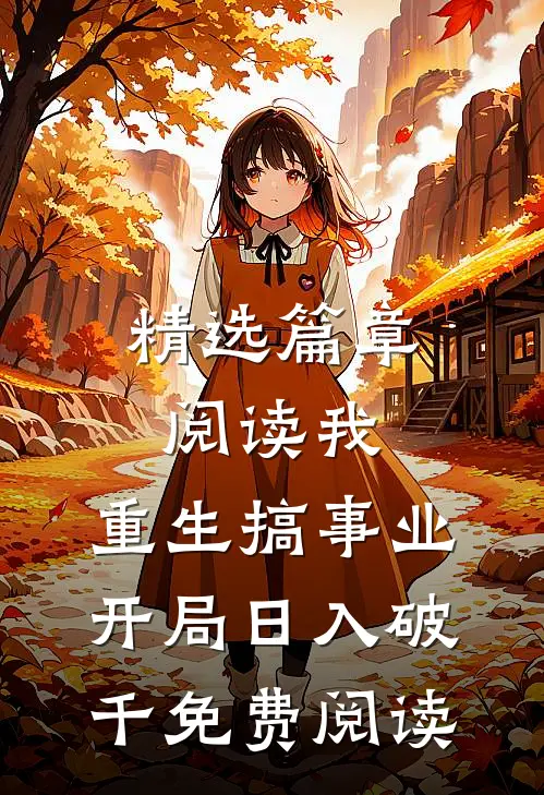 精选篇章阅读我,重生搞事业,开局日入破千免费阅读