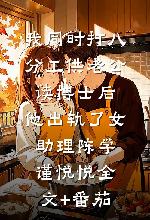我同时打八分工供老公读博士后，他出轨了女助理陈学谨悦悦全文+番茄