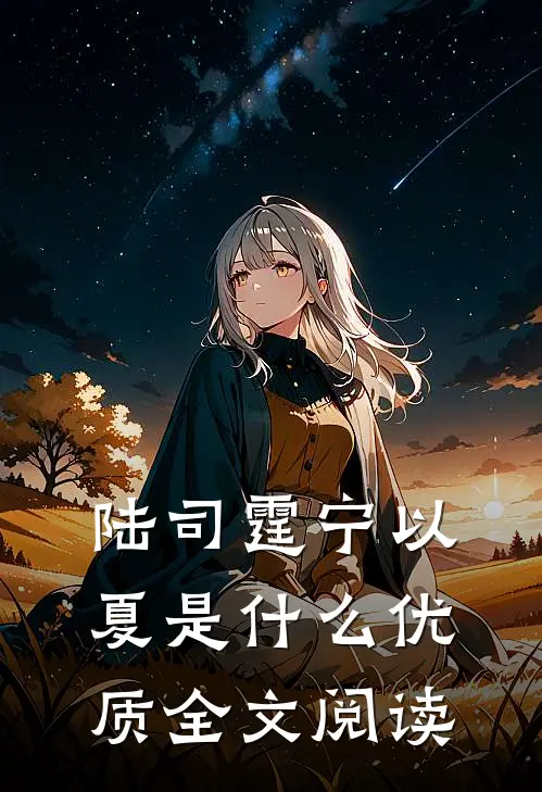 陆司霆宁以夏是什么优质全文阅读